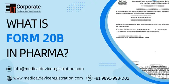 Form 20B In Pharma