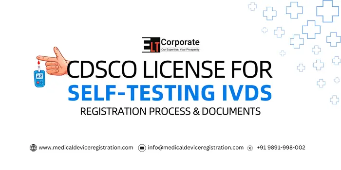 CDSCO License for Self-Testing IVDs