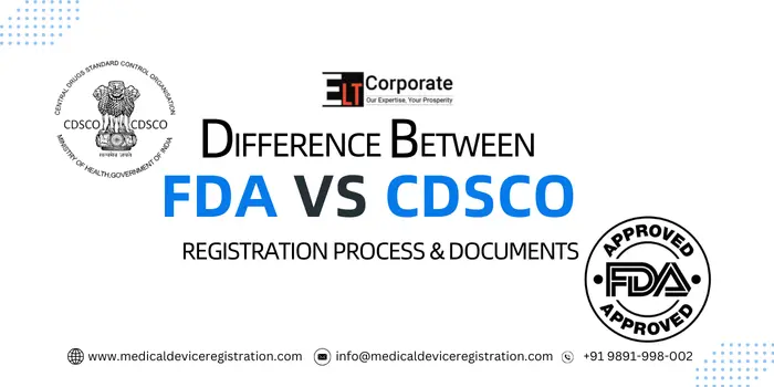 Difference Between FDA and CDSCO