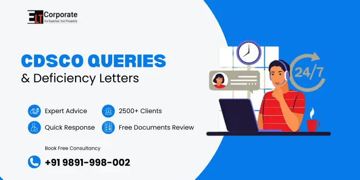 CDSCO Queries and Deficiency Letters