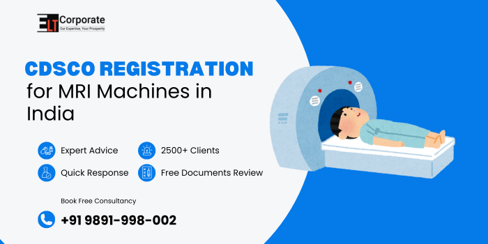 CDSCO Registration for MRI Machines