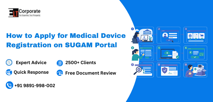How to Apply for Medical Device Registration on SUGAM Portal (Step-by-Step Guide 2026)
