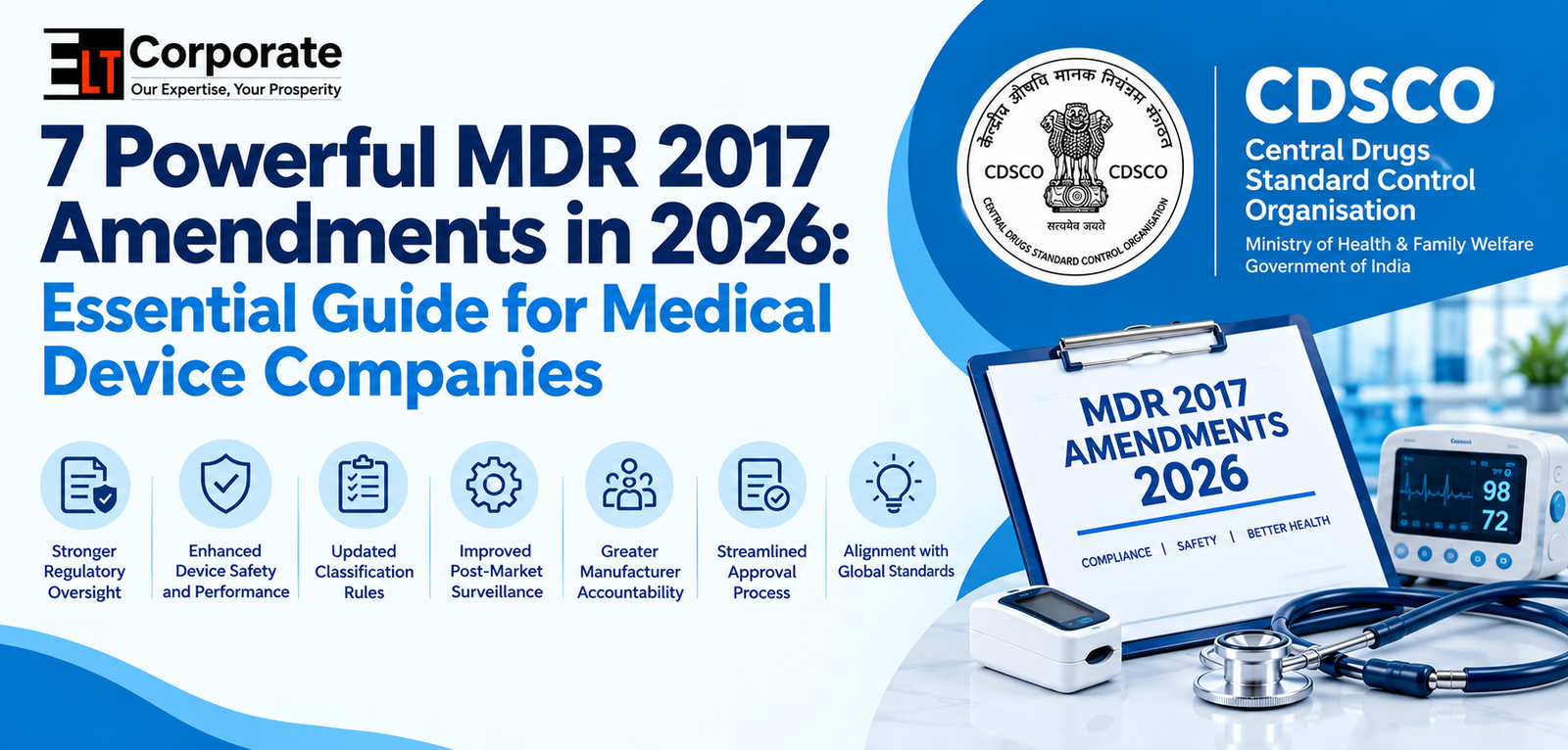 MDR 2017 Amendments in 2026 for Medical Device Companies