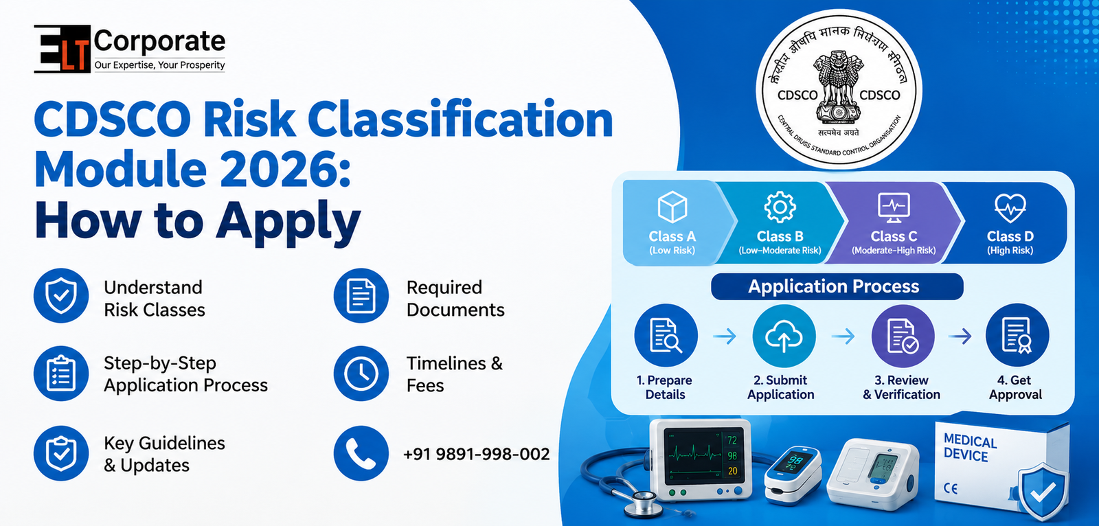CDSCO Risk Classification Module for Medical Devices
